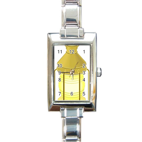 E8kogkcwqam3rmd Rectangle Italian Charm Watch from ArtsNow.com Front