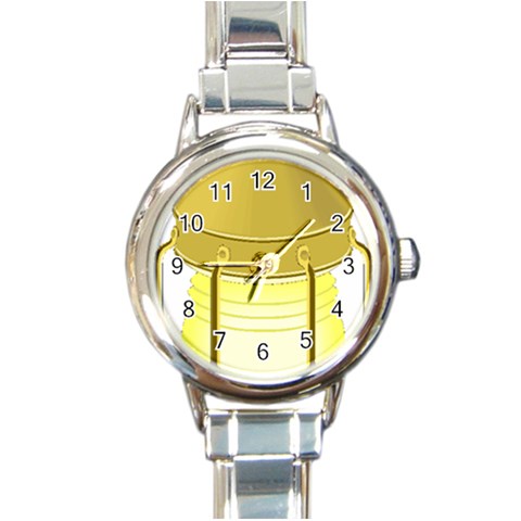 E8kogkcwqam3rmd Round Italian Charm Watch from ArtsNow.com Front