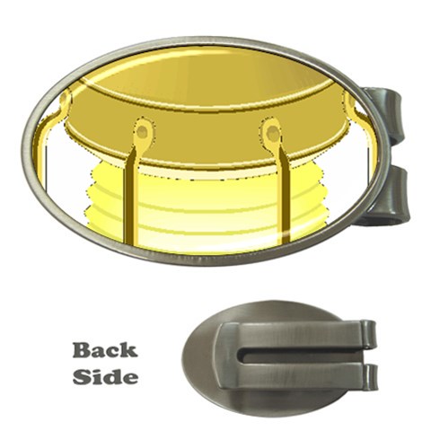 E8kogkcwqam3rmd Money Clips (Oval)  from ArtsNow.com Front