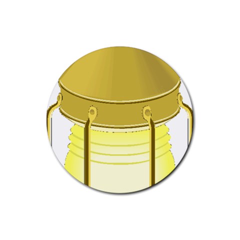 E8kogkcwqam3rmd Rubber Coaster (Round)  from ArtsNow.com Front
