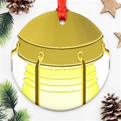 E8kogkcwqam3rmd Round Ornament (Two Sides) from ArtsNow.com Back