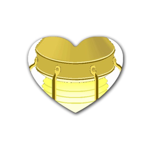 E8kogkcwqam3rmd Heart Coaster (4 pack)  from ArtsNow.com Front