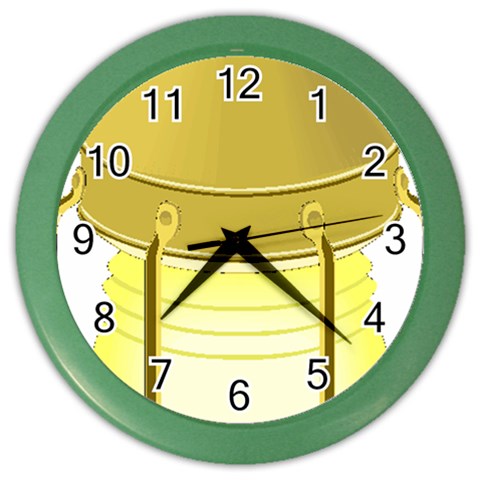 E8kogkcwqam3rmd Color Wall Clock from ArtsNow.com Front