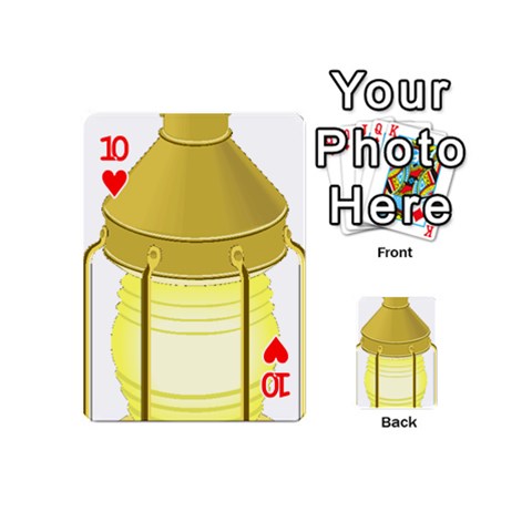 E8kogkcwqam3rmd Playing Cards 54 Designs (Mini) from ArtsNow.com Front - Heart10