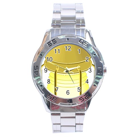 E8kogkcwqam3rmd Stainless Steel Analogue Watch from ArtsNow.com Front