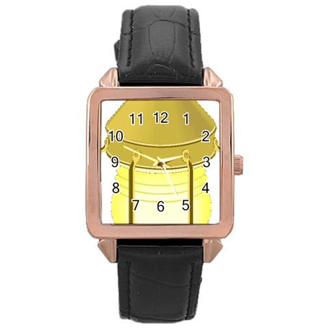 E8kogkcwqam3rmd Rose Gold Leather Watch  from ArtsNow.com Front