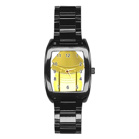E8kogkcwqam3rmd Stainless Steel Barrel Watch from ArtsNow.com Front