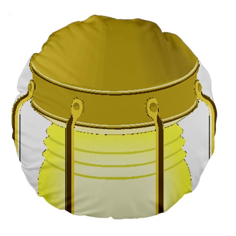 E8kogkcwqam3rmd Large 18  Premium Flano Round Cushions from ArtsNow.com Front