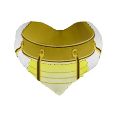 E8kogkcwqam3rmd Standard 16  Premium Flano Heart Shape Cushions from ArtsNow.com Front