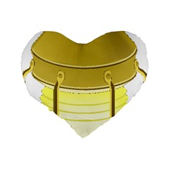 E8kogkcwqam3rmd Standard 16  Premium Flano Heart Shape Cushions from ArtsNow.com Back