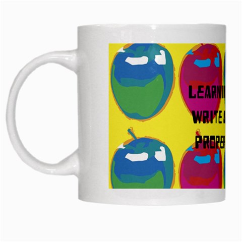 White Mug from ArtsNow.com Left