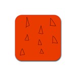 Drawing-1 Sketchpad Rubber Coaster (Square) 