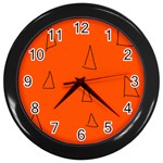 Drawing-1 Sketchpad Wall Clock (Black)