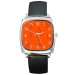Drawing-1 Sketchpad Square Metal Watch