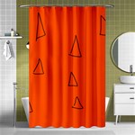 Drawing-1 Sketchpad Shower Curtain 48  x 72  (Small) 