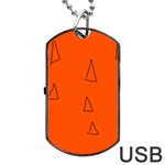 Drawing-1 Sketchpad Dog Tag USB Flash (One Side)