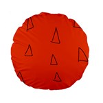 Drawing-1 Sketchpad Standard 15  Premium Round Cushions