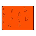 Drawing-1 Sketchpad Double Sided Fleece Blanket (Small) 