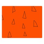 Drawing-1 Sketchpad Double Sided Flano Blanket (Large) 