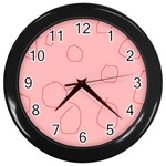 Drawing-2 Sketchpad Wall Clock (Black)