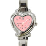Drawing-2 Sketchpad Heart Italian Charm Watch