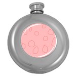 Drawing-2 Sketchpad Round Hip Flask (5 oz)
