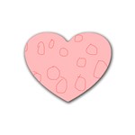 Drawing-2 Sketchpad Heart Coaster (4 pack) 
