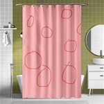 Drawing-2 Sketchpad Shower Curtain 48  x 72  (Small) 