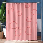 Drawing-2 Sketchpad Shower Curtain 60  x 72  (Medium) 
