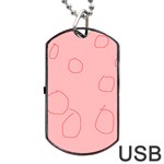 Drawing-2 Sketchpad Dog Tag USB Flash (One Side)