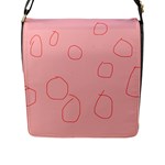 Drawing-2 Sketchpad Flap Closure Messenger Bag (L)
