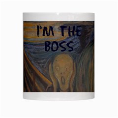 Edvard_Munch,_1893,_The_Scream,_oil,_tempera_and_pastel_on_cardboard,_91_x_73_cm,_National_Gallery_o White Mug from ArtsNow.com Center