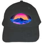 Outrun-vaporwave-hd-wallpaper-preview Black Cap