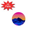 Outrun-vaporwave-hd-wallpaper-preview 1  Mini Buttons (10 pack) 