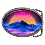 Outrun-vaporwave-hd-wallpaper-preview Belt Buckles