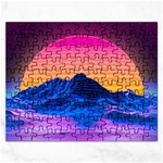 Outrun-vaporwave-hd-wallpaper-preview Rectangular Jigsaw Puzzl