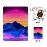 Outrun-vaporwave-hd-wallpaper-preview Playing Cards Single Design (Rectangle)