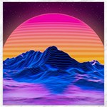 Outrun-vaporwave-hd-wallpaper-preview Canvas 16  x 16 