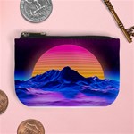Outrun-vaporwave-hd-wallpaper-preview Mini Coin Purse
