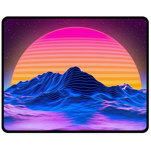 Outrun 60 x50  Blanket Front