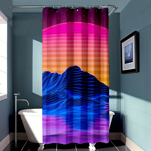Outrun Curtain(36 X72 ) - 33.26 x66.24  Curtain(36 X72 )
