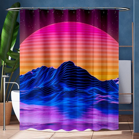 Outrun 60 x72  Curtain
