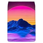 Outrun-vaporwave-hd-wallpaper-preview Removable Flap Cover (L)