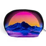 Outrun-vaporwave-hd-wallpaper-preview Accessory Pouch (Medium)