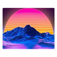 Outrun 80 x60  Blanket Front