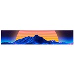 Outrun-vaporwave-hd-wallpaper-preview Small Flano Scarf