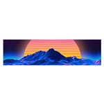 Outrun-vaporwave-hd-wallpaper-preview Satin Scarf (Oblong)