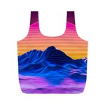 Outrun-vaporwave-hd-wallpaper-preview Full Print Recycle Bag (M)