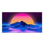 Outrun-vaporwave-hd-wallpaper-preview Satin Shawl
