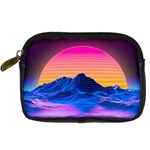 Outrun-vaporwave-hd-wallpaper-preview Digital Camera Leather Case